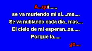 La Septima Banda - Se va muriendo mi alma - Karaoke