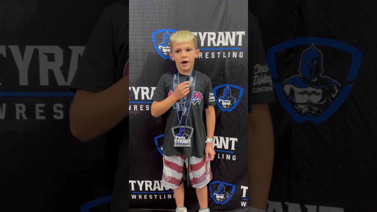 Mario DiMaggio - Outstanding Wrestler at 2025 Tyrant Nationals Duals - New Jersey Squeeze