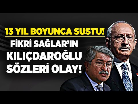 Fikri Sağlar 13 yıl boyunca neden sustun? Kemal Kılıçdaroğlu'na alevi sözleri olay!