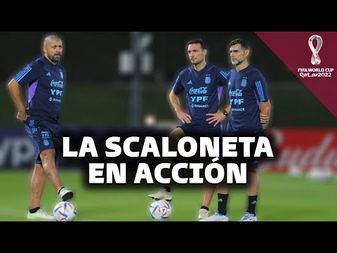 Video: EL ENTRENAMIENTO DE LA SELECCIÓN ARGENTINA EN QATAR