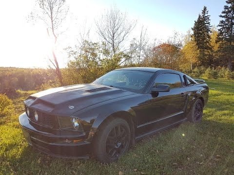 2005 Ford Mustang Supercharged V6 Acceleration & Fly by