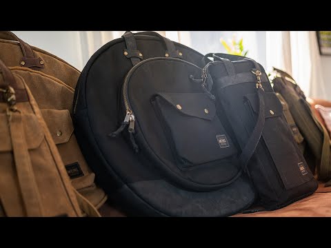 Meinl 22" Cymbal Bag — Waxed Canvas Collection — Adjustable Backpack Straps, Heavy-Duty image 8