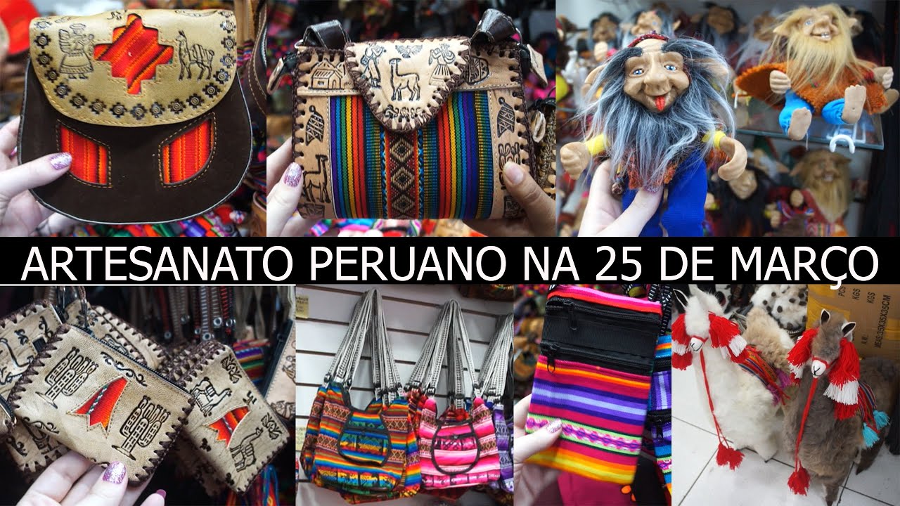 BOLSAS, CARTEIRAS, LHAMAS E DUENDES PERUANOS - DINA ARTESANATO PERUANO