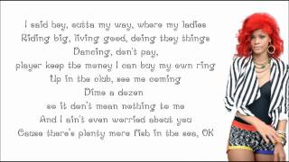 Rihanna ft. Nicki Minaj - Raining Men [lyrics]