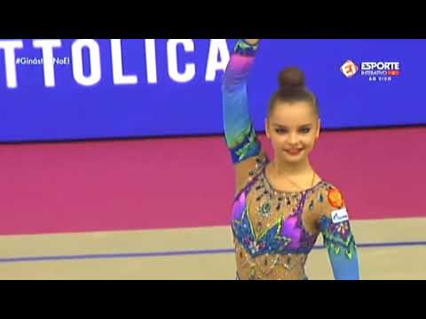 Arina Averina hoop EF — World Cup 2018   Italy, Pesaro