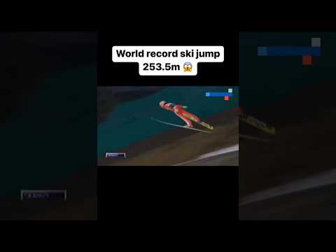 World Record Ski Jump🤯😱