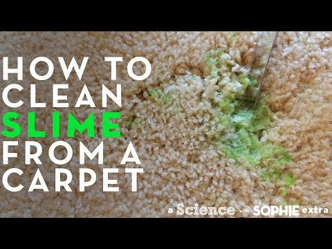 YouTube video about: How to get grape jelly out of carpet?