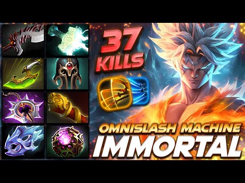 Juggernaut Omnislasher Machine - Dota 2 Pro Gameplay [Watch & Learn]