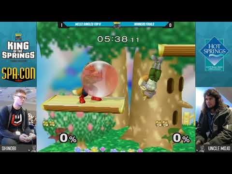 KotS 3 SSBM - Shinobi (Fox) Vs. Uncle Mojo (Fox) - Winners Finals