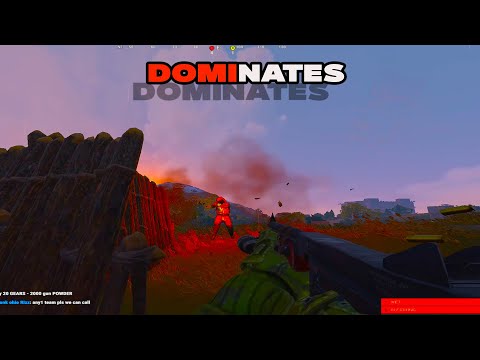 Solo Player Dominates 600 pop server - Rust Romania