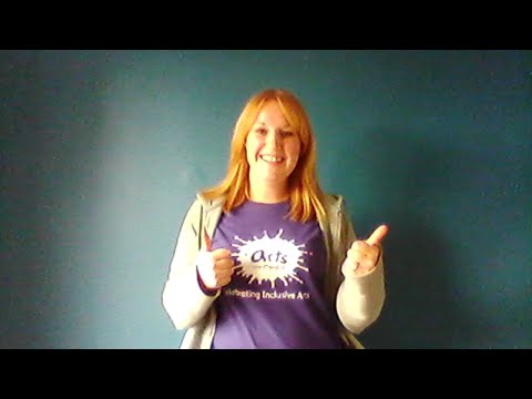 Accessible Arts & Media Online - Singing and Signing with Hannah - Session 5