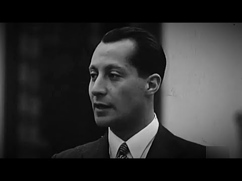 Speech by José Antonio Primo de Rivera in three languages ​​(1935)