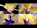 Evolution Of Super Saiyan 2 Gohan Transformation