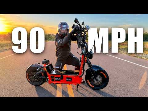 Sie überraschten uns mit dem schnellsten E-Scooter aller Zeiten …