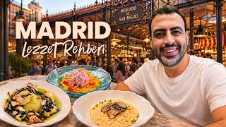 MADRİD LEZZET REHBERİ 🇪🇸 | Sokak Lezzetleri, Yemek Pazarı, Kahveciler, Turistik 