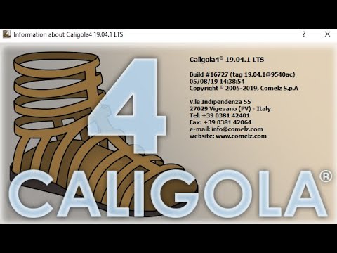 COMELZ CALIGOLA 2019 Version 19.04.1 LTS For Leather industry CAD