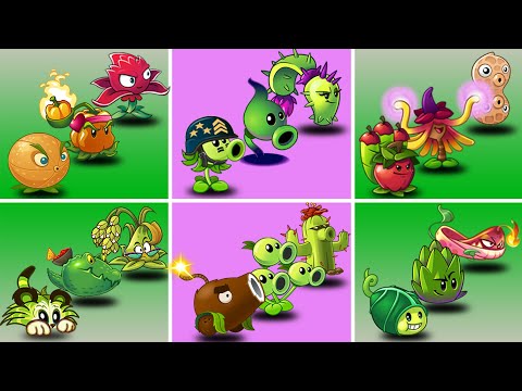 Tournament 06 Team Plants Max Level - Which Team Plant's Strongest - PvZ 2 Battlez