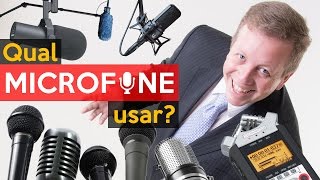 Como Escolher o Microfone para Vídeos