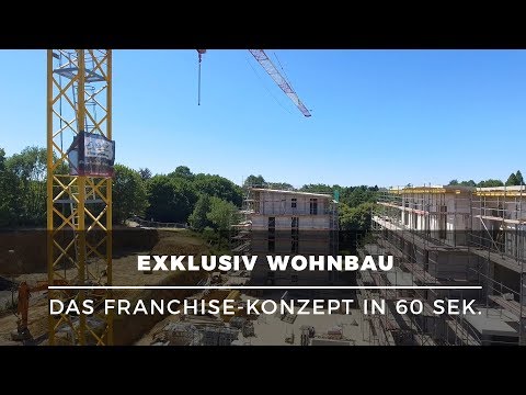Selbstständig machen in der Bau-Branche – Das Exklusiv Wohnbau Franchise-Konzept in 60 Sek. erklärt