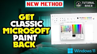 How To Get Classic Microsoft Paint Back On Windows 11  [ Easy Steps ] 2024