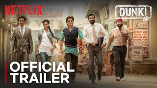 Dunki  Official Trailer  Shah Rukh Khan Rajkumar H