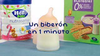 Cómo preparar biberón con cereales | Hero Baby