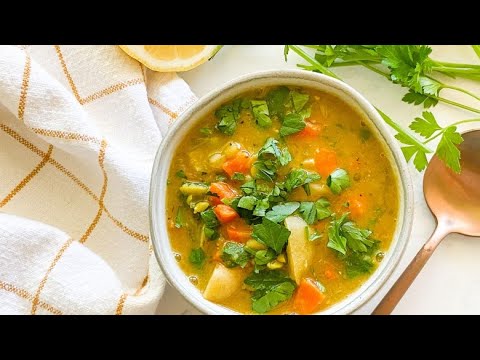 Slow Cooker Split Pea Soup Recipe