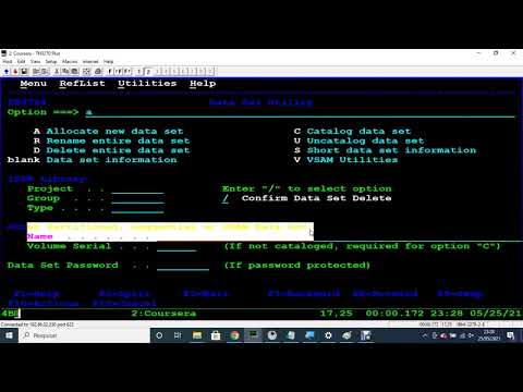 TSO 02 Allocating New DSN