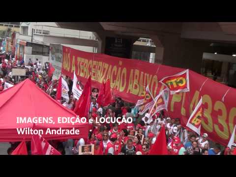 A Avenida Paulista mais uma vez foi palco da mobilização da classe trabalhadora