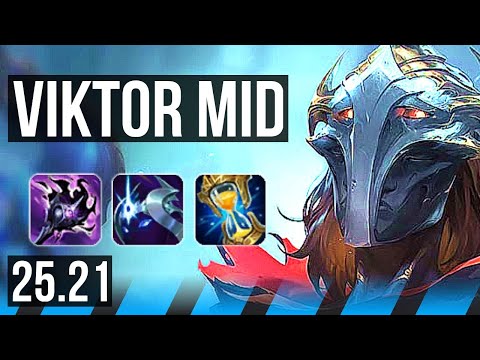VIKTOR vs YASUO (MID) | 6/1/9 | KR Master | 25.21