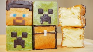 마인크래프트 큐브 슈크림マインクラフトシュークリーム How to make Minecraft Cream Puffs [스윗더미 . Sweet The MI]