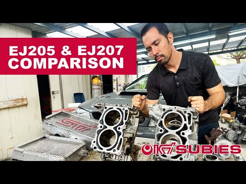 Simple Breakdown: The Differences between EJ205 & EJ207 JDM engines
