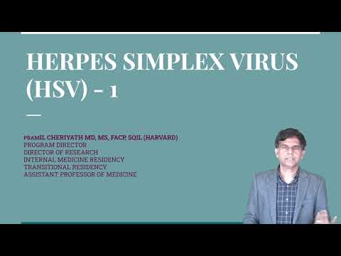 Herpes Simplex Virus-1 (HSV1) - Explained under 9 Minutes - By Dr. Pramil Cheriyath MD