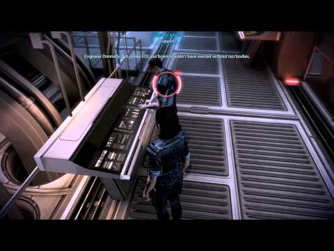Jenn Mass Effect 3 HD 38 - Hackett, Joker, EDI, Liara, Chakwas, Garrus, Engineers, James, Cortez