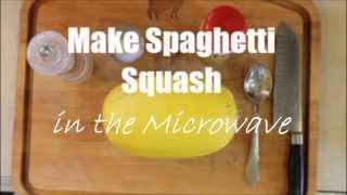 Make Spaghetti Squash in the Microwave