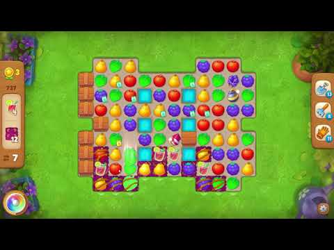 Gardenscapes Level 737