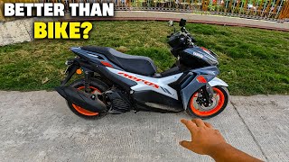 2023 Yamaha Aerox 155 Bs6 Review | Better Than a 150cc Bike?
