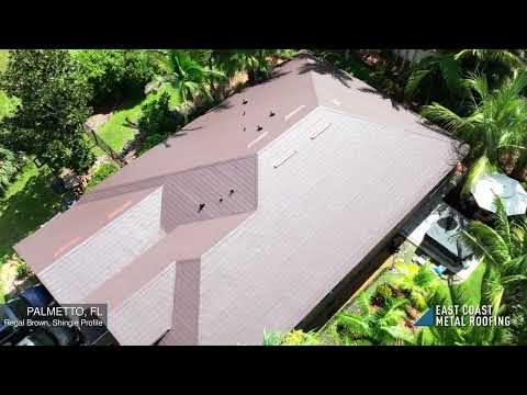 Palmetto, FL - Regal Brown Metal Roof
