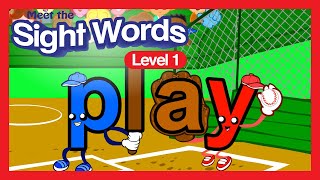 Meet the Sight Words - Level 1 (FREE)  Preschool P