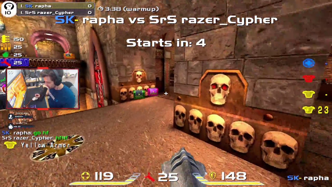 Rapha vs Cypher 2009 QuakeLive Duel - Analysis
