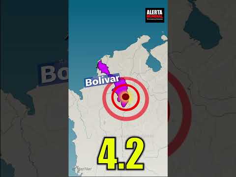 El 19 de noviembre de 2025, un sismo de magnitud 4.2 se registró en Colombia