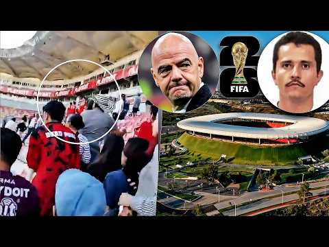 TERROR en MÉXICO, se SUSPENDE el MUNDIAL en GUADALAJARA?, apareció CHAVEZ ASITENCIA