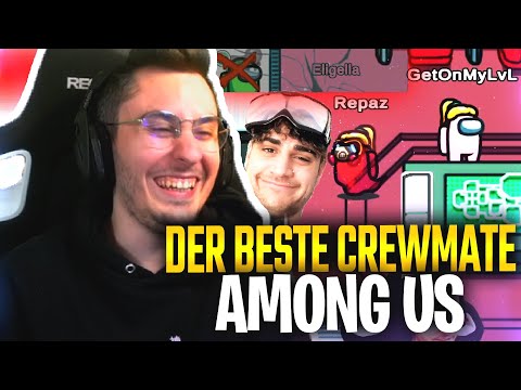 AMONG US MIT ELI, MONTE, OMED, SOLUTION & CO! 😱🤦🏻‍♂️ DER BESTE CREWMATE | Repaz
