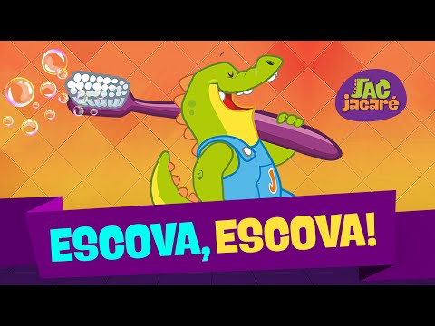 Jac Jacaré | Escova, escova [Clipe Infantil]