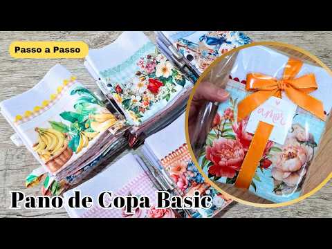 How to Make a Basic Dish Towel | Packaging and Various Tips!