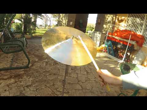 19.5" hfb thin jazz ride cymbal  check