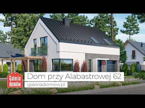 Projekt domu przy Alabastrowej 62 - GaleriaDomow.pl