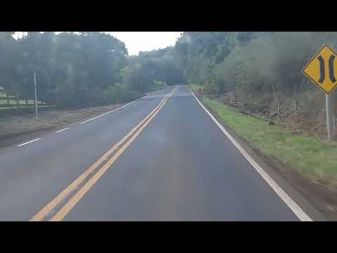 Viagem pela rodovia 160, saudade a pinhalzinho, santa catarina.
