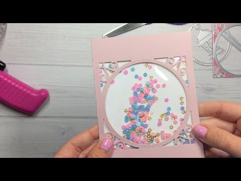 How to Make a Shaker Card- 6 different Ways! TUTORIAL