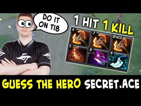 Guess the hero — 1 HIT 1 KILL build by Secret.Ace